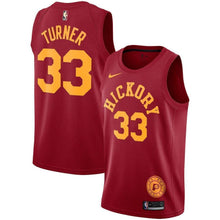 Load image into Gallery viewer, 33-Myles Turner Indiana Pacers Hardwood Classics Swingman Jersey – Red