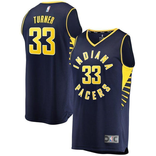 33-Myles Turner Indiana Pacers Road Swingman Jersey - Navy
