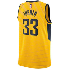 Load image into Gallery viewer, 33-Myles Turner Indiana Pacers  Alternate Jersey – Gold