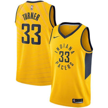 Load image into Gallery viewer, 33-Myles Turner Indiana Pacers  Swingman Jersey - Statement Edition – Gold