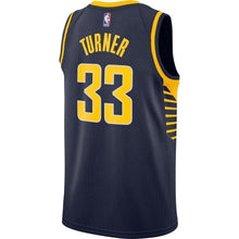 Load image into Gallery viewer, 33-Myles Turner Indiana Pacers Swingman Jersey Navy - Icon Edition