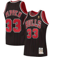 Load image into Gallery viewer, 33-Scottie Pippen Chicago Bulls  Hardwood Classics  - Black