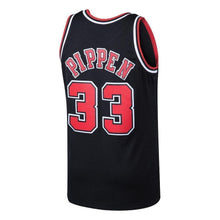 Load image into Gallery viewer, 33-Scottie Pippen Chicago Bulls Hardwood Classics Swingman Jersey - Black
