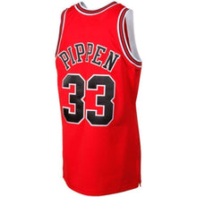 Load image into Gallery viewer, 33-Scottie Pippen Chicago Bulls 1997-1998 Throwback  - Red