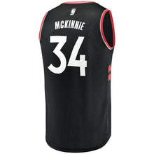 Load image into Gallery viewer, 34-Alfonzo McKinnie Toronto Raptors  Jersey Black - Statement Edition
