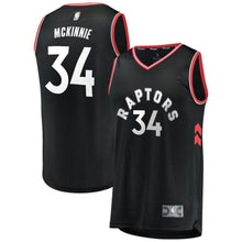 Load image into Gallery viewer, 34-Alfonzo McKinnie Toronto Raptors  Jersey Black - Statement Edition