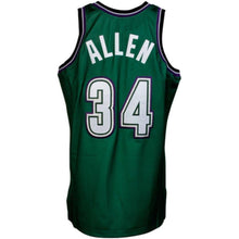 Load image into Gallery viewer, 34-Mitchell &amp; Ness Ray Allen Milwaukee Bucks 1996-1997 Hardwood Classics Throwback  - Green