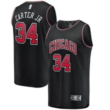 Load image into Gallery viewer, 34-Wendell Carter Jr. Chicago Bulls  Jersey – Black