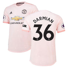 Load image into Gallery viewer, 36-Matteo Darmian Manchester United 2018-19 Away Player Jersey – Coral
