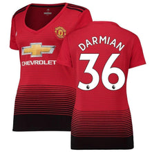 Load image into Gallery viewer, 36-Matteo Darmian Manchester United Women&#39;s 18-19 Home Jersey – Red