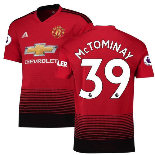 39-Scott McTominay Manchester United 2018-19 Home Player Jersey – Red