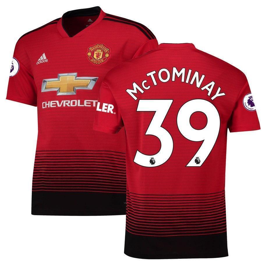 39-Scott McTominay Manchester United 2018-19 Home Player Jersey – Red