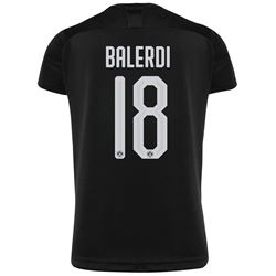 Balerdi 18 Borussia Dortmund 2019-20 Away Stadium Player Jersey – Black