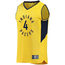 Load image into Gallery viewer, 4-Victor Oladipo Indiana Pacers  Jersey - Statement Edition - Gold