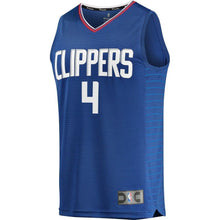 Load image into Gallery viewer, 4-Milos Teodosic LA Clippers  Jersey - Icon Edition – Royal