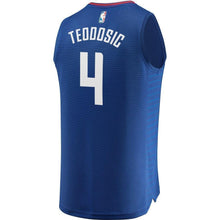 Load image into Gallery viewer, 4-Milos Teodosic LA Clippers  Jersey - Icon Edition – Royal