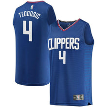 Load image into Gallery viewer, 4-Milos Teodosic LA Clippers  Jersey - Icon Edition – Royal