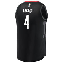 Load image into Gallery viewer, 4-PJ Tucker Houston Rockets Jersey Black - Statement Edition