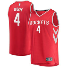 Load image into Gallery viewer, 4-PJ Tucker Houston Rockets Player Jersey Red - Icon Edition
