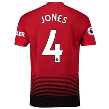 Load image into Gallery viewer, 4-Phil Jones Manchester United 2018-19 Home Player Jersey – Red