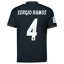 Load image into Gallery viewer, 4-Sergio Ramos Real Madrid 2018-19 Away Player Jersey – Gray