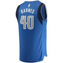 Load image into Gallery viewer, 40-Harrison Barnes Dallas Mavericks  Jersey Blue - Icon Edition