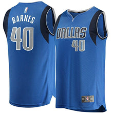 Load image into Gallery viewer, 40-Harrison Barnes Dallas Mavericks  Jersey Blue - Icon Edition