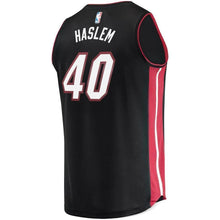 Load image into Gallery viewer, 40-Udonis Haslem Miami Heat Jersey - Icon Edition – Black