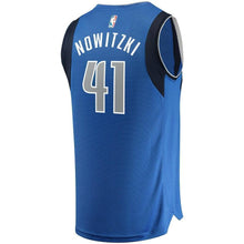 Load image into Gallery viewer, 41-Dirk Nowitzki Dallas Mavericks Jersey Blue - Icon Edition