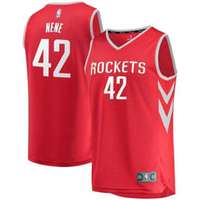 Load image into Gallery viewer, 42-Nene Hilario Houston Rockets  Jersey Red - Icon Edition