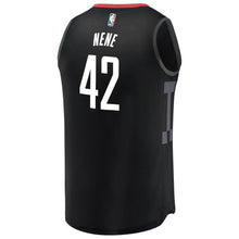 Load image into Gallery viewer, 42-Nene Houston Rockets  Jersey Black - Statement Edition