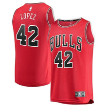 Load image into Gallery viewer, 42-Robin Lopez Chicago Bulls Jersey Red - Icon Edition