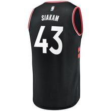 Load image into Gallery viewer, 43-Pascal Siakam Toronto Raptors  Jersey Black - Statement Edition