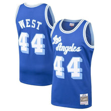 Load image into Gallery viewer, 44-Jerry West Los Angeles Lakers Hardwood Classics Swingman Jersey – Royal