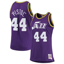 Load image into Gallery viewer, 44-Pete Maravich Utah Jazz Swingman Jersey – Purple