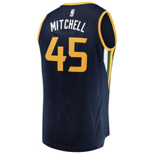 Load image into Gallery viewer, 45-Donovan Mitchell Utah Jazz  Jersey Navy - Icon Edition