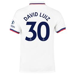 30-Luiz Chelsea Away Stadium Jersey 2019-20
