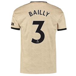 Bailly 3 Manchester United Away Stadium Jersey 2019-20