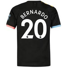 Load image into Gallery viewer, Bernardo 20 Manchester City Away Stadium Jersey 2019-20