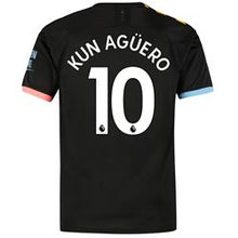 Load image into Gallery viewer, Aguero -10 Manchester City Away Stadium Jersey 2019-20