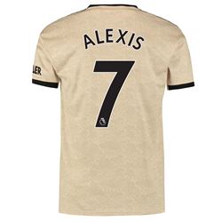 Alexis 7 Manchester United Away Stadium Jersey 2019-20
