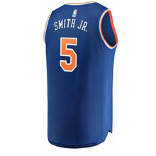 Load image into Gallery viewer, 5-Dennis Smith Jr New York Knicks  Jersey - Icon Edition - Royal