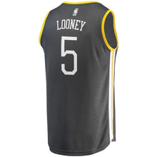 Load image into Gallery viewer, 5-Kevon Looney Golden State Warriors Jersey Charcoal - Statement Edition