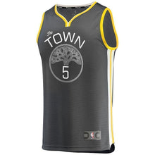 Load image into Gallery viewer, 5-Kevon Looney Golden State Warriors Jersey Charcoal - Statement Edition