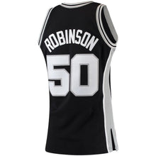 Load image into Gallery viewer, 50-David Robinson San Antonio Spurs  1998-99 Hardwood Classics Swingman Jersey - Black