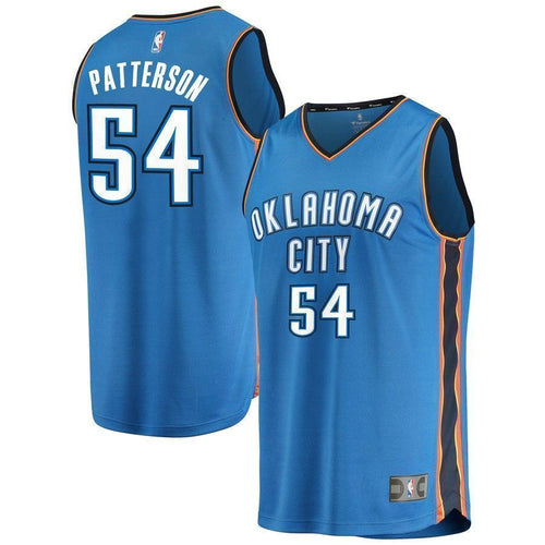 54-Patrick Patterson Oklahoma City Thunder  Jersey Blue - Icon Edition