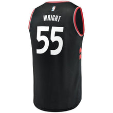 Load image into Gallery viewer, 55-Delon Wright Toronto Raptors  Jersey Black - Statement Edition
