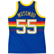Load image into Gallery viewer, 55-Dikembe Mutombo Denver Nuggets  Basketball Jersey - Navy Blue