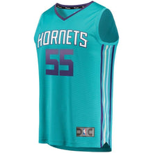 Load image into Gallery viewer, 55-J.P. Macura Charlotte Hornets  Jersey - Icon Edition - Teal