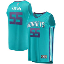 Load image into Gallery viewer, 55-J.P. Macura Charlotte Hornets  Jersey - Icon Edition - Teal
